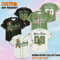 Personalized Robin Hood Baseball Jersey, Custom Disney Robin Hood Shirt, Matching Family Outfit, Disneyland Birthday Gift
