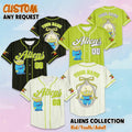 Custom Little Green Aliens Baseball Jersey, Disney Toy Story Baseball Shirt, Matching Disney Trip Outfit, Birthday Gift