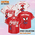 Personalized Spidey Baseball Jersey, Superhero Team Shirt