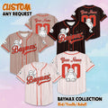 Custom Baymax Collection Baseball Jersey, Disney Big Hero 6 Jersey, Personalized Baymax Shirt, Family Matching Outfit