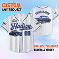 Custom Doc Hudson Baseball Jersey, Disney Cars Family Matching Outfit