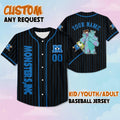 Personalized Monsters Inc Baseball Jersey, Disney Monsters Inc Jersey Shirt, Family Matching Outfit, Gift For Disney Fan