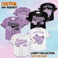 Custom Lumpy Baseball Jersey, Disney Winnie the Pooh Jersey, Personalized Lumpy Shirt, Family Matching Outfit, Birthday Gift Idea