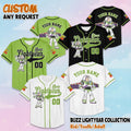 Custom Buzz Lightyear Baseball Jersey, Personalized Disney Toy Story Jersey Shirt