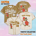 Custom Timothy Q Mouse Baseball Jersey, Disney Dumbo Jersey, Personalized Timothy Q Mouse Shirt, Family Matching Outfit