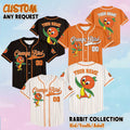 Personalized Orange Bird Baseball Jersey, Custom Disney Jersey, Family Matching Outfit