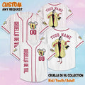 Custom Cruella De Vil Baseball Jersey, 101 Dalmatians Outfit