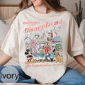 Retro Disneyland Mickey And Friends Comfort Colors Shirt, The Happiest Place On Earth Shirt, Space Space Mountain Shirt, Disney Vacation Tee