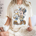 Comfort Colors Minnie Mouse And Daisy Duck Safari Mode Shirt, Disney Bestie Vacation Tee, Let's Get Wild Gift Shirt, WDW Bestie Matching Tee