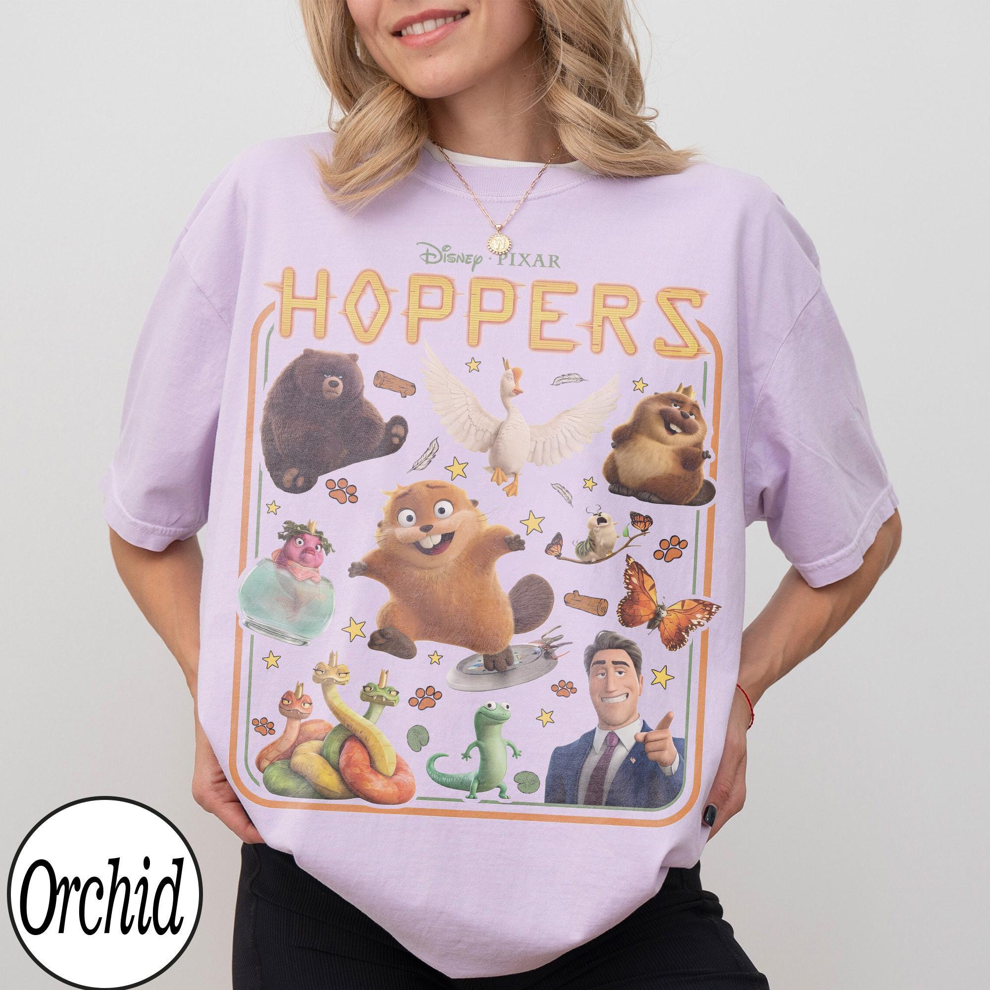 Retro Disney Pixar Hoppers Shirt, Hoppers Characters, Disney Movies Gift, Disney Family Vacation Matching Trip 2026 Shirt, Mabel and Friends