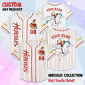 Personalized Hercules Baseball Jersey, Disney Hercules Jersey Shirt, Disney Baseball Jersey Sports Cute Gifts For Fans