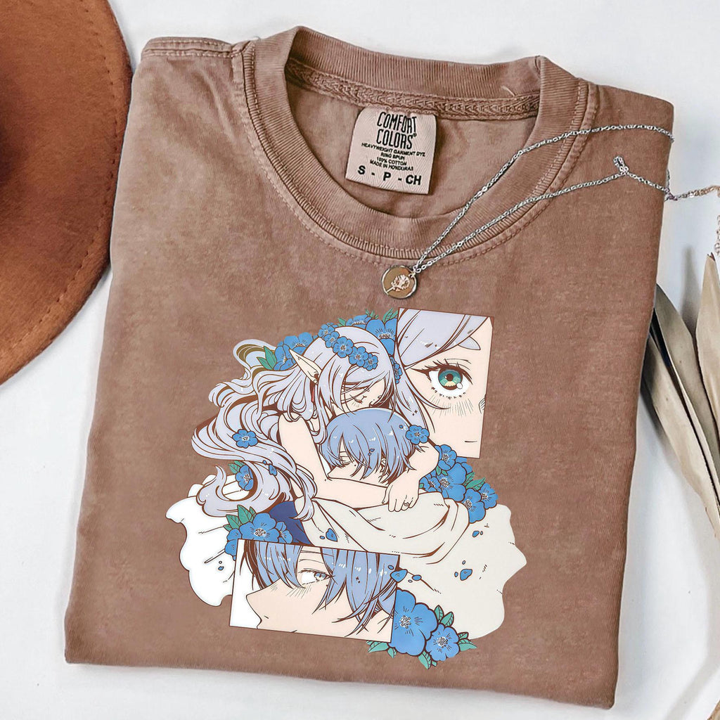 Frieren Beyond Journeys End Anime Shirt Elf Mage Fantasy Tee