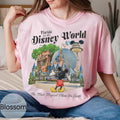 Mickey Mouse Disney World Florida 1971 T-shirt, The Most Magical Place On Earth Tee, Disney 4 Parks Trip Shirt