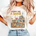 Vintage Gus Gus Mouse Lookin' Like A Snack Shirt, Disney Park Ice Cream Tee, Cinderella Gus Magic Kingdom Castle Shirt, Disney Foodie Tee