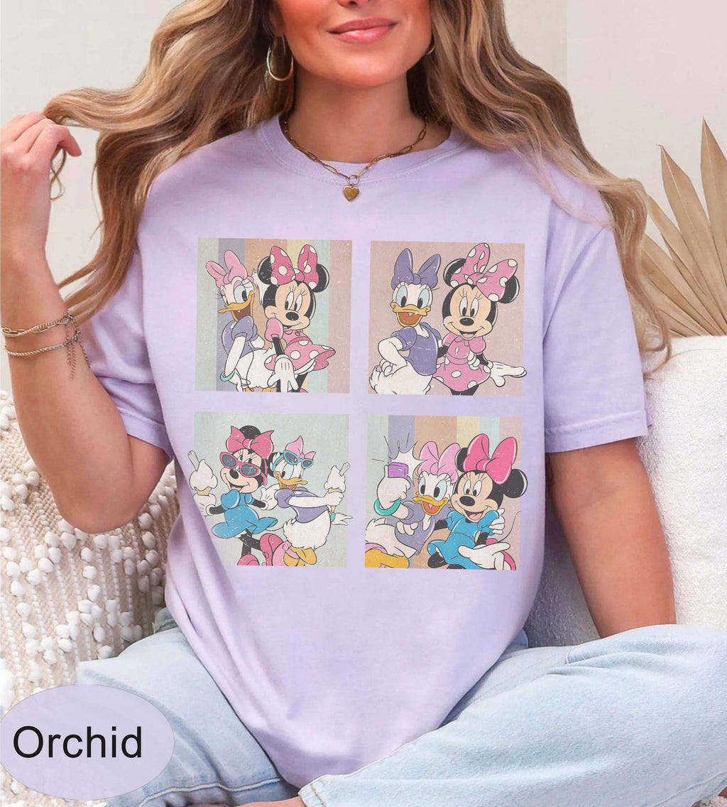 Retro Minnie Daisy Besties Shirt, Disney Besties Summer Shirt, Minnie Daisy Trip Shirt, Magic Kingdom Shirt, Disney Family Vacation Tee
