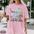 Comfort Colors® Retro Disney Pixar Cars Shirt, Lightning McQueen Shirt, Pixar Cars Group Shirt, Disney Family Vacation Trip 2026 Shirt