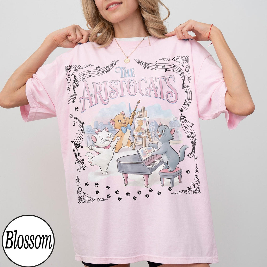 Vintage Marie Cat Shirt, Aristocats Disney Shirt, Marie Cat Tee, Cat Lover Gift, Disneyland Trip Tee, Cute Disney Cat Tee, Retro Disney Tee
