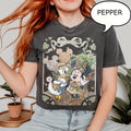 Retro Comfort Colors Disney Animal Kingdom Shirt, Coquette Tree of Life Leopard Balloon Shirt, Family Matching Walt Disney World Vacation