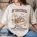 Retro Chip And Dale Shirt, Smore Please Camping Tee, Disney Fort Wilderness Shirt, Disney Family Trip Matching Tees, Campfire Vacation Shirt