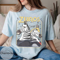Comfort Colors Disney Zebros Horse Signatures Zootopia T-Shirt, Retro Zootropolis Disney Tee, WDW Disneyland Family Vacation 2026 Trip Gifts