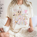 Retro Magical Pastel Coquette Disney Shirt, Mickey And Friends Shirt, Disney Aesthetic Shirt, Disney Vacation Shirts, Disney Girls Trip Tee