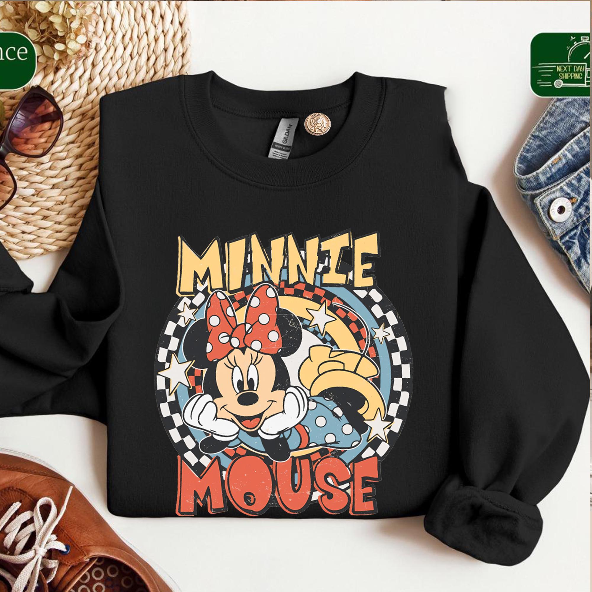 Retro Minnie Mouse Shirts, Disney Magic Kingdom Shirt, Minnie Mouse Trip Shirt, Family Vacation Shirts, Vintage Disney 2026, Comfort Colors®
