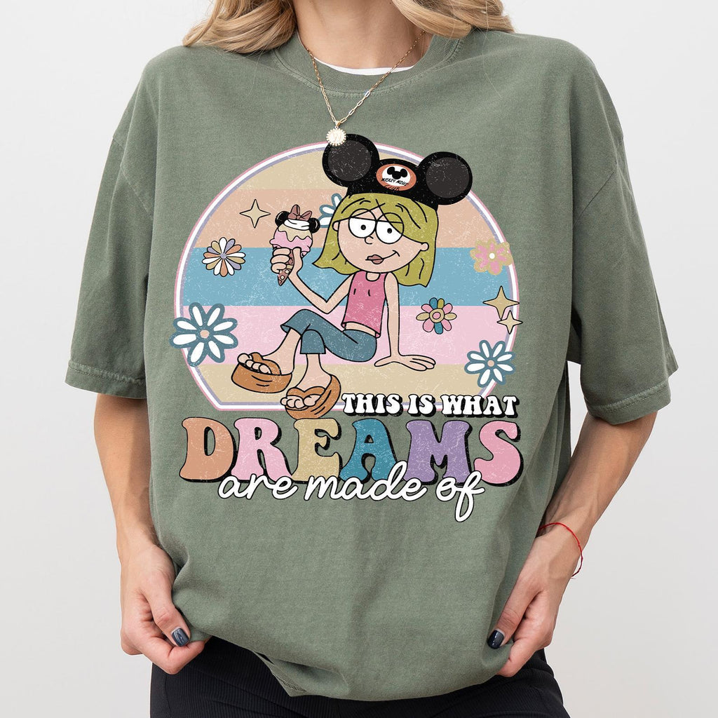 Comfort Colors® Lizzie McGuire Disney T-shirt, This Is What Dreams Are Made Of T-shirt, Magic Kingdom Outfit, Retro Disneyworld Trip T-shirt