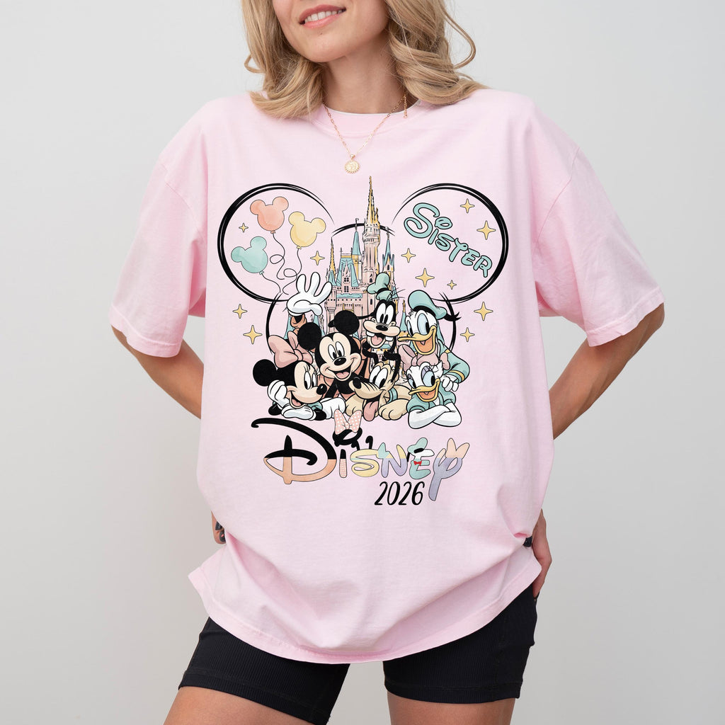 Custom Disney Trip 2026 Shirt, Disney Trip Shirt, Disney Family Vacation Shirt, Disney Family Matching Shirt, Disney World Family Shirt 2026