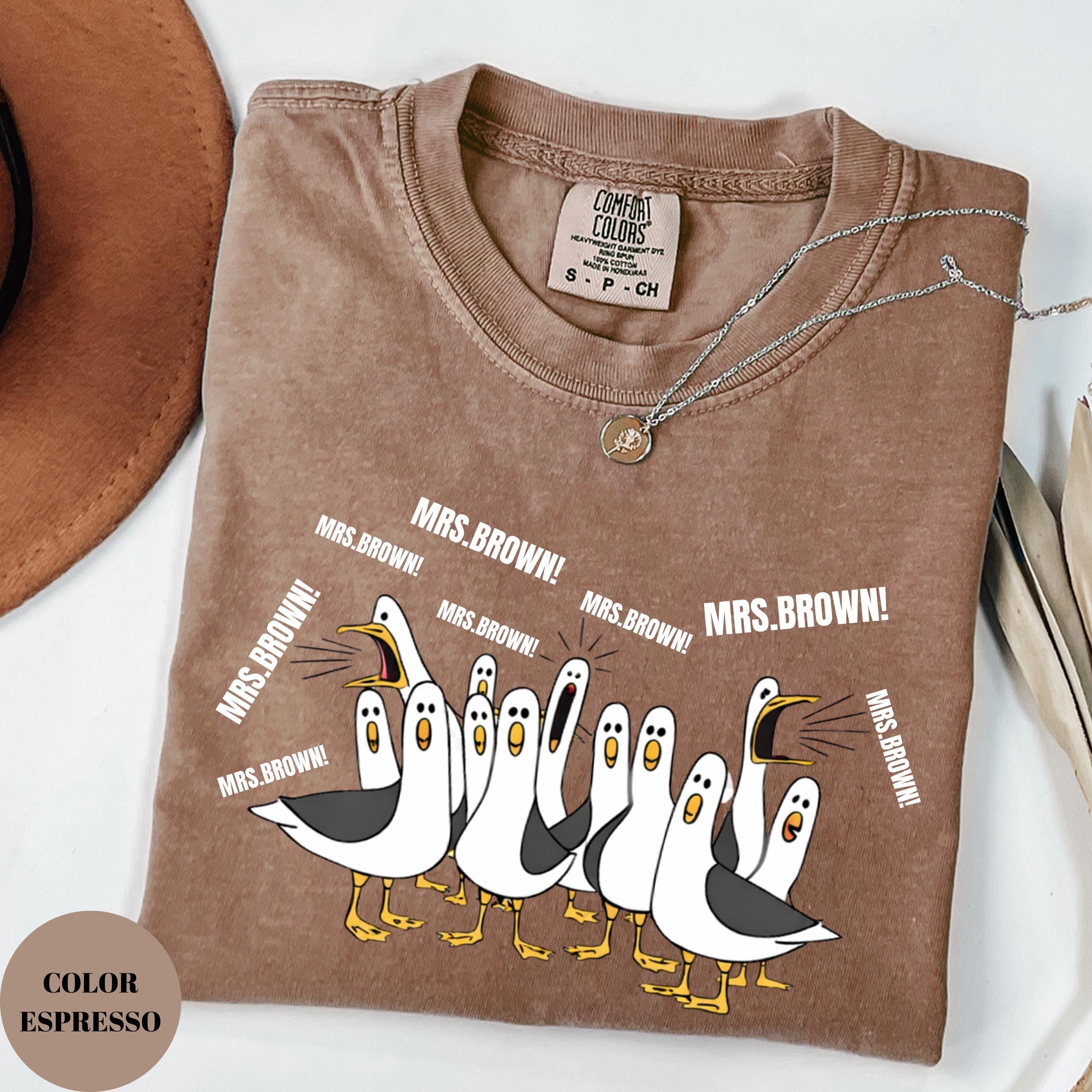 Comfort Colors® Custom Seagulls Teacher Shirt, Funny Teacher Tee, Teacher Appreciation Gift, Funny Personalized Teacher Nemo T-shirt
