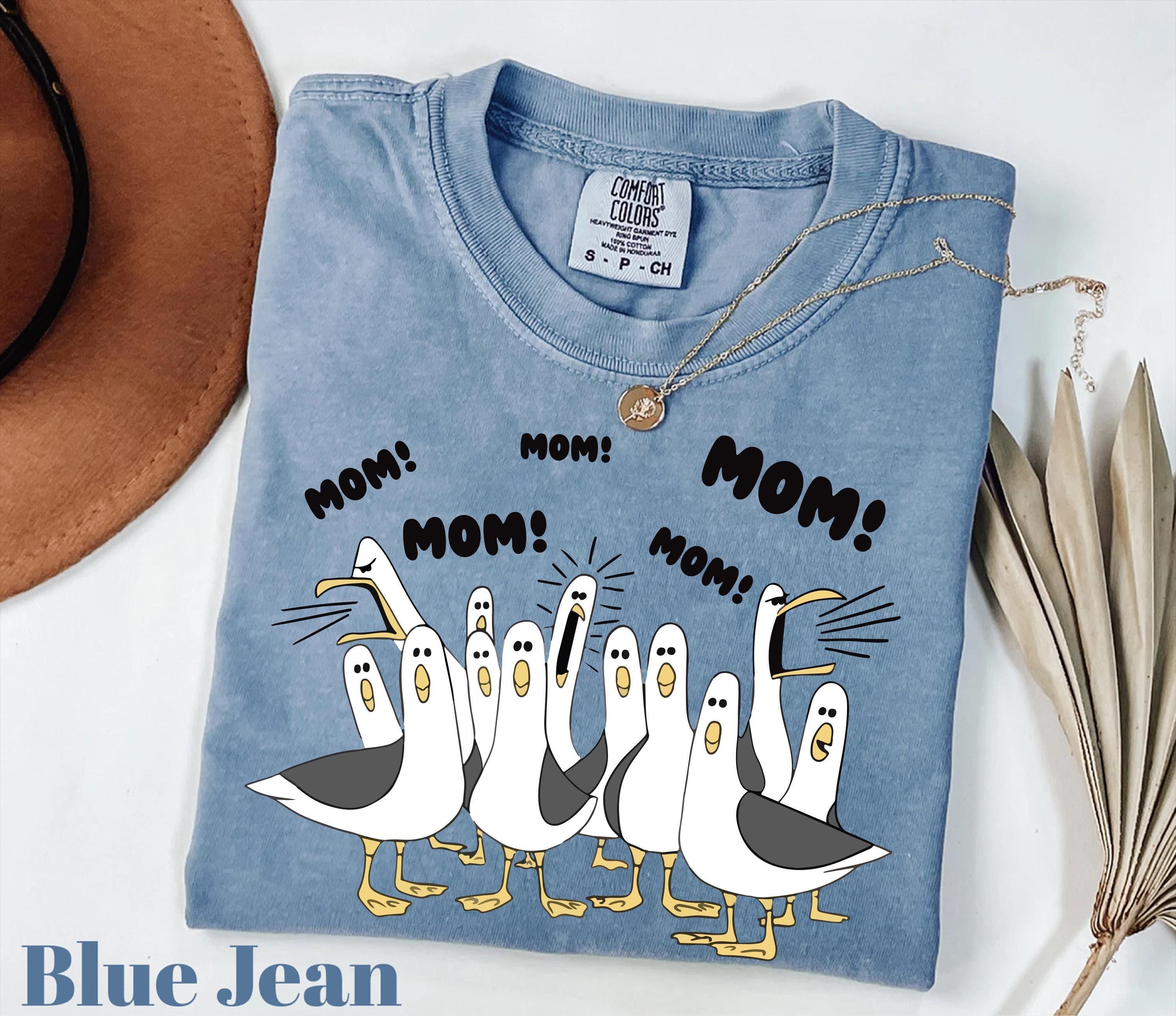 Comfort Colors Mom Shirt, Finding nemo shirt, Disney seagulls, Disneyland shirt, Disney mom shirt, Gift for mom, Seagulls shirt