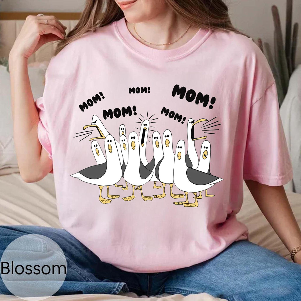 Comfort Colors Mom Shirt, Finding nemo shirt, Disney seagulls, Disneyland shirt, Disney mom shirt, Gift for mom, Seagulls shirt