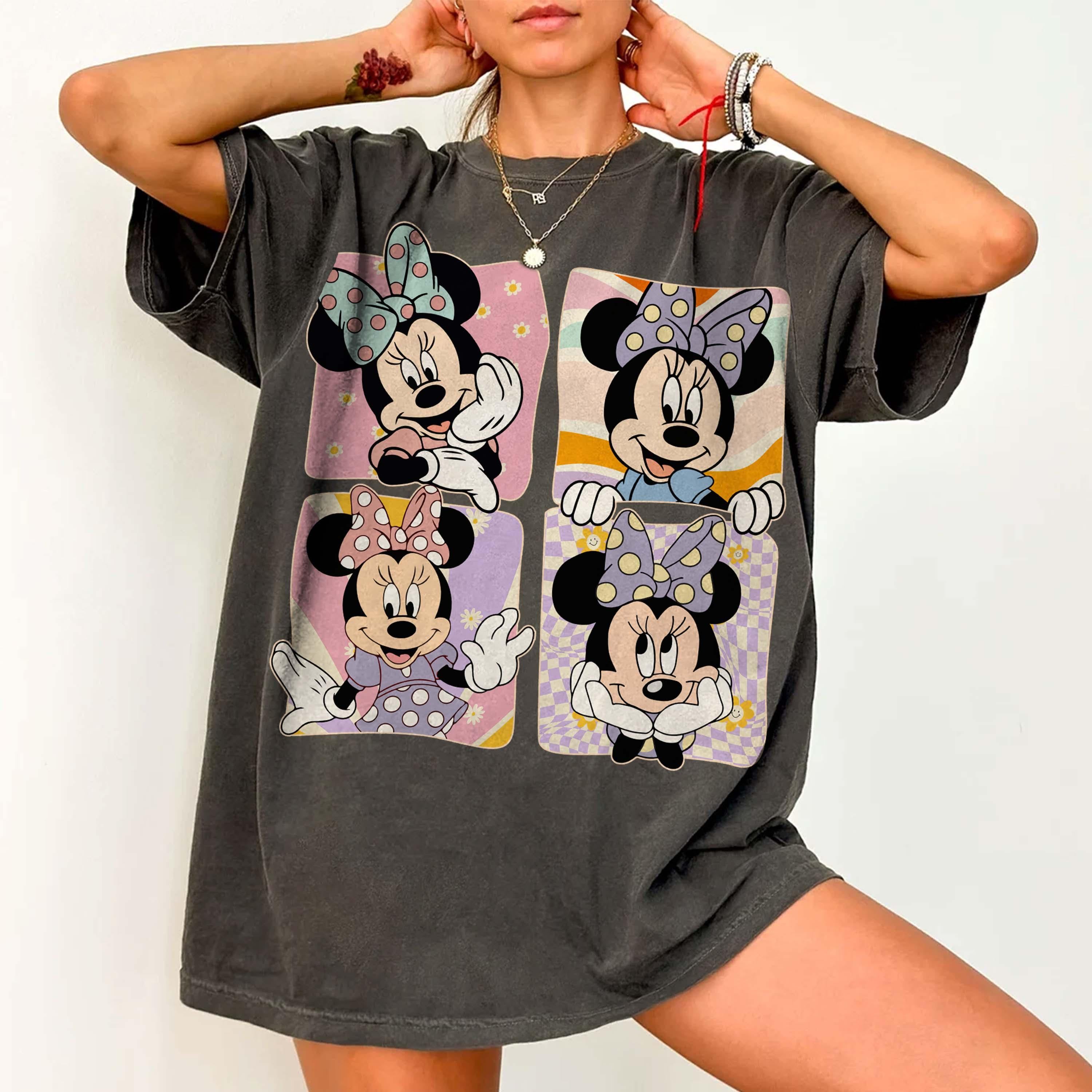 Vintage Minnie Mouse Comfort Colors Shirt, Retro Minnie Mouse Trip Shirt, Disney Girl Trip Tee, Disney Family Matching Tee, Disney Trip Tee