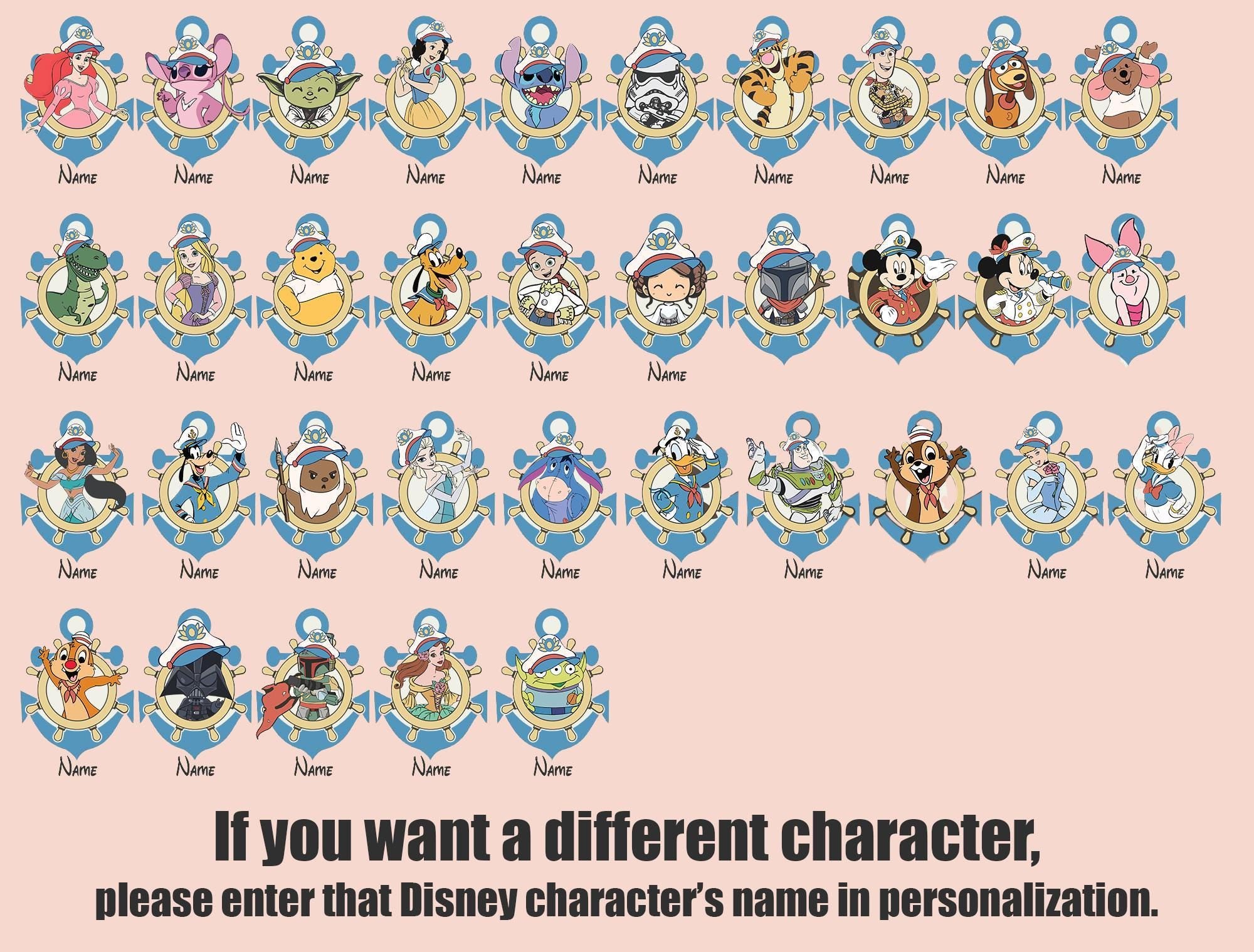 Personalized All Characters Disney Cruise Line 2026 Shirt, Retro Disney Cruise Line Shirt, Mickey & Friends Shirt, Disney Vacation Tee