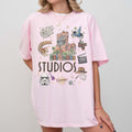 Retro Disney Hollywood Studios Comfort Colors Shirt, Hollywood Tower Star Wars Slinky Dog Dash Family Matching Vacation Shirts, Disney Shirt