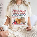 Retro Main Street Mom Club Shirt, Disney Mom Comfort Colors Tee, Mickey Waffles Coffee Shirt, Disneyland Trip Family Vacation Tee
