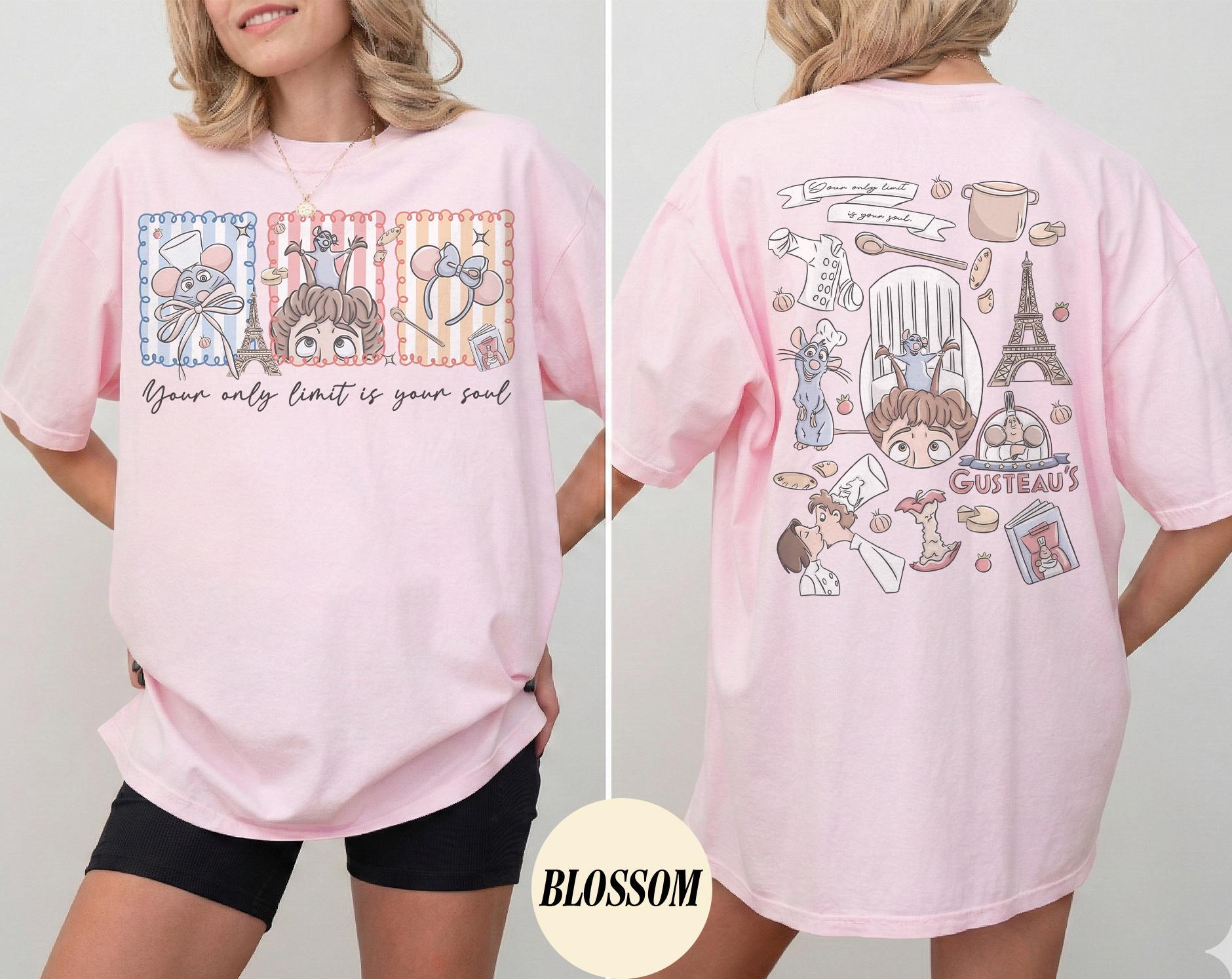 Disney Ratatouille Little Chef Remy Shirt, Linguini Colette Tatou Remy Rat Paris France Gusteau's, Anyone Can Cook Remy Disney Girl Trip Tee