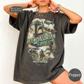 Vintage Star Wars The Mandalorian And Grogu Shirt, Grogu Bounty Hunter Shirt, 90s Style Star Wars Shirt, Baby Yoda Tee, Mandalorian Shirt