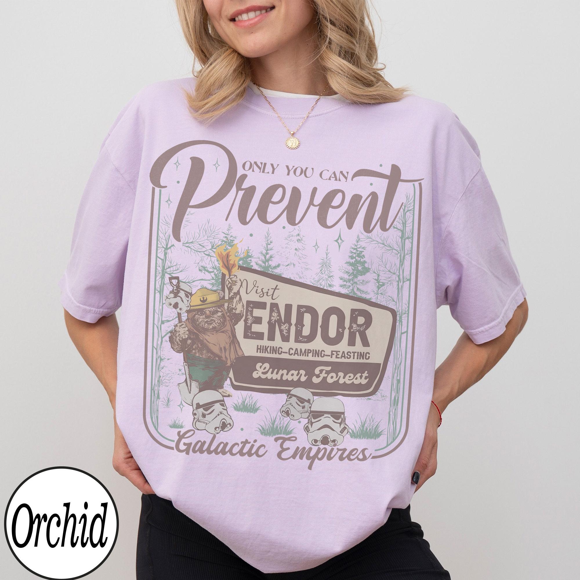 Comfort Colors® Ewok Star Wars Shirt, Ewok Endor National Park Protect Our Forest Shirt, Vintage Star Wars Forest Camp Shirt, Disney Shirts
