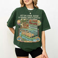 Retro Epcot Inspired Living With The Land Aesthetic Comfort Colors Shirt, Funny Disney Park Get In Loser We Re Gonna Learn About Lettuce Tee
