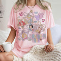 Coquette Bows Disney Princess Birthday Comfort Colors Shirt, WDW Disneyland Birthday Trip Shirt, Magic Kingdom Shirt, Magical Princess Party