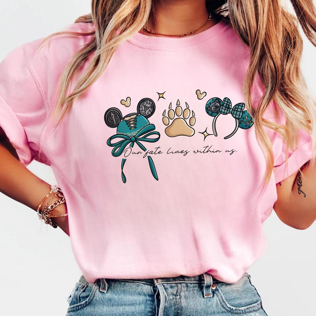 Coquette Bow Disney Brave Princess Merida Shirt, Disney Girl Trip Shirt, Princess Birthday Girl, Queen Elinor Princess Mom Family Vacation