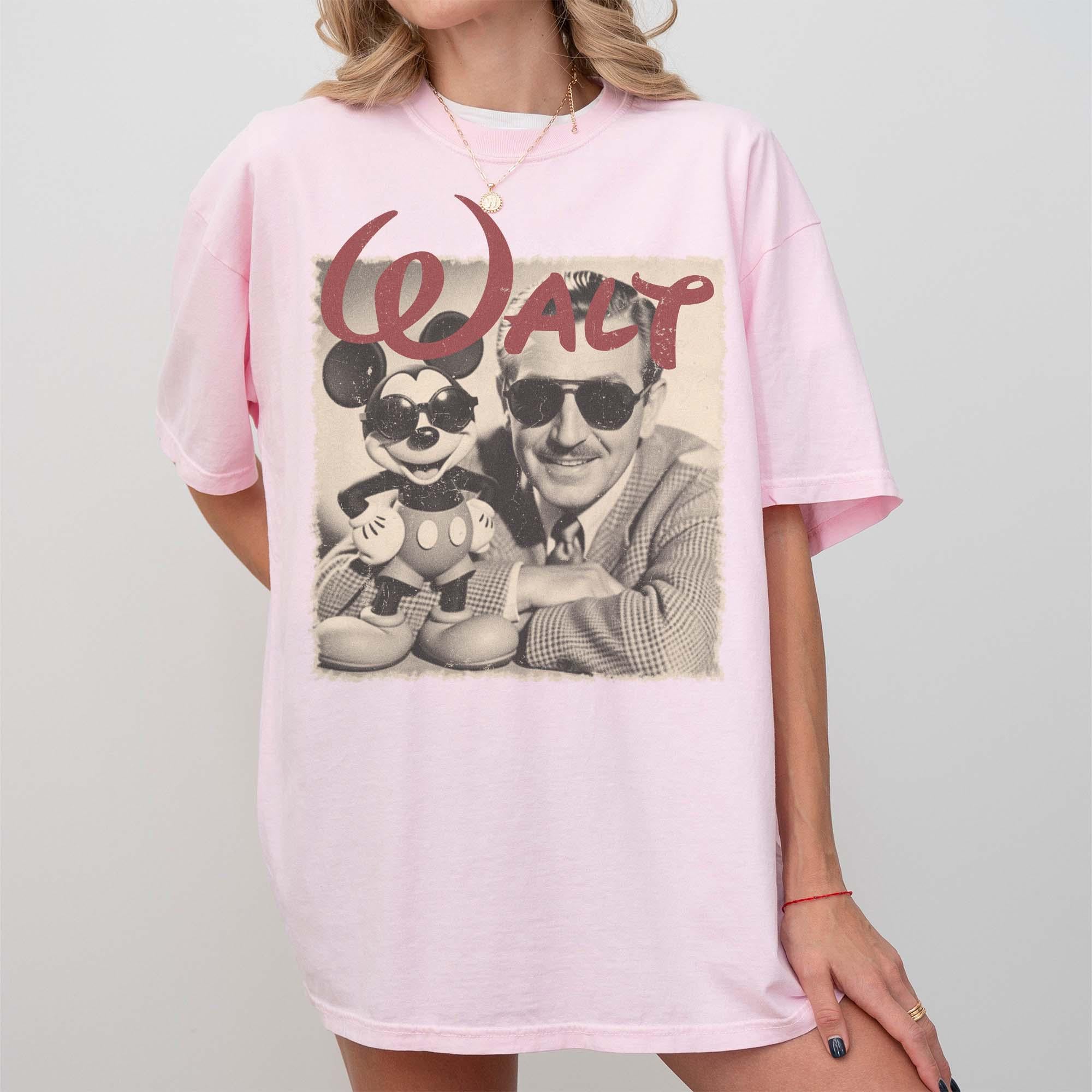 Comfort Colors Vintage Walt Disney Shirt, Disney Mens Shirt, Disneyland Shirt, Magic Kingdom Tee, Happiest Place On Earth, Disney Fan Gifts