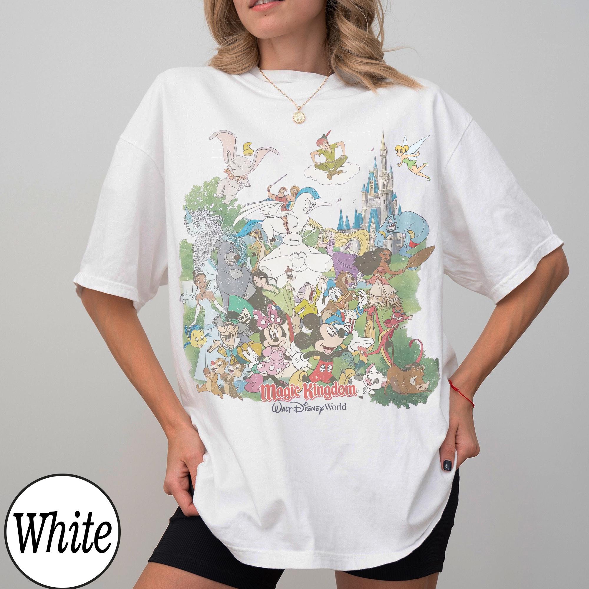 Vintage Disney World Magic Kingdom Shirt, Retro Mickey And Friends Castle Tee, Disney Family Vacation 2026 Shirts, Disney Trip 2026 Shirt
