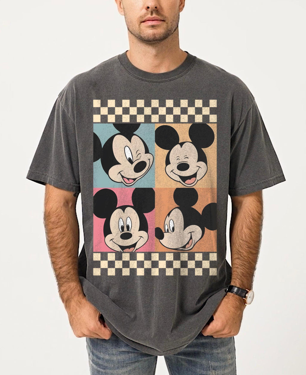 Retro Mickey And Minnie Comfort Shirt, Disney Couple Shirt, Disneyworld Couple Shirt, Disneyland Trip Shirts, Disney Shirt