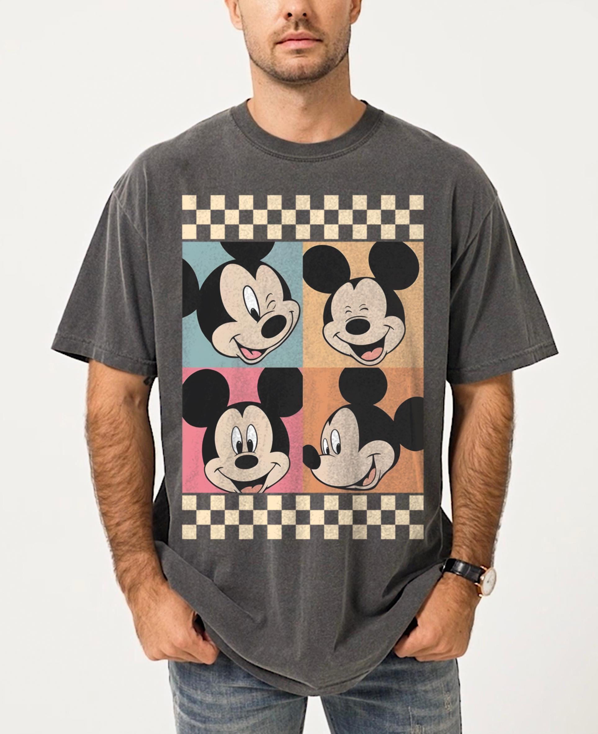 Retro Mickey And Minnie Comfort Shirt, Disney Couple Shirt, Disneyworld Couple Shirt, Disneyland Trip Shirts, Disney Shirt