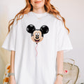 Comfort Colors® Balloon Disney Shirt, Mickey Tee, Disney Friends T-shirt, Disney Birthday Shirt, Disney Trip Tee, Vacation Matching Tee