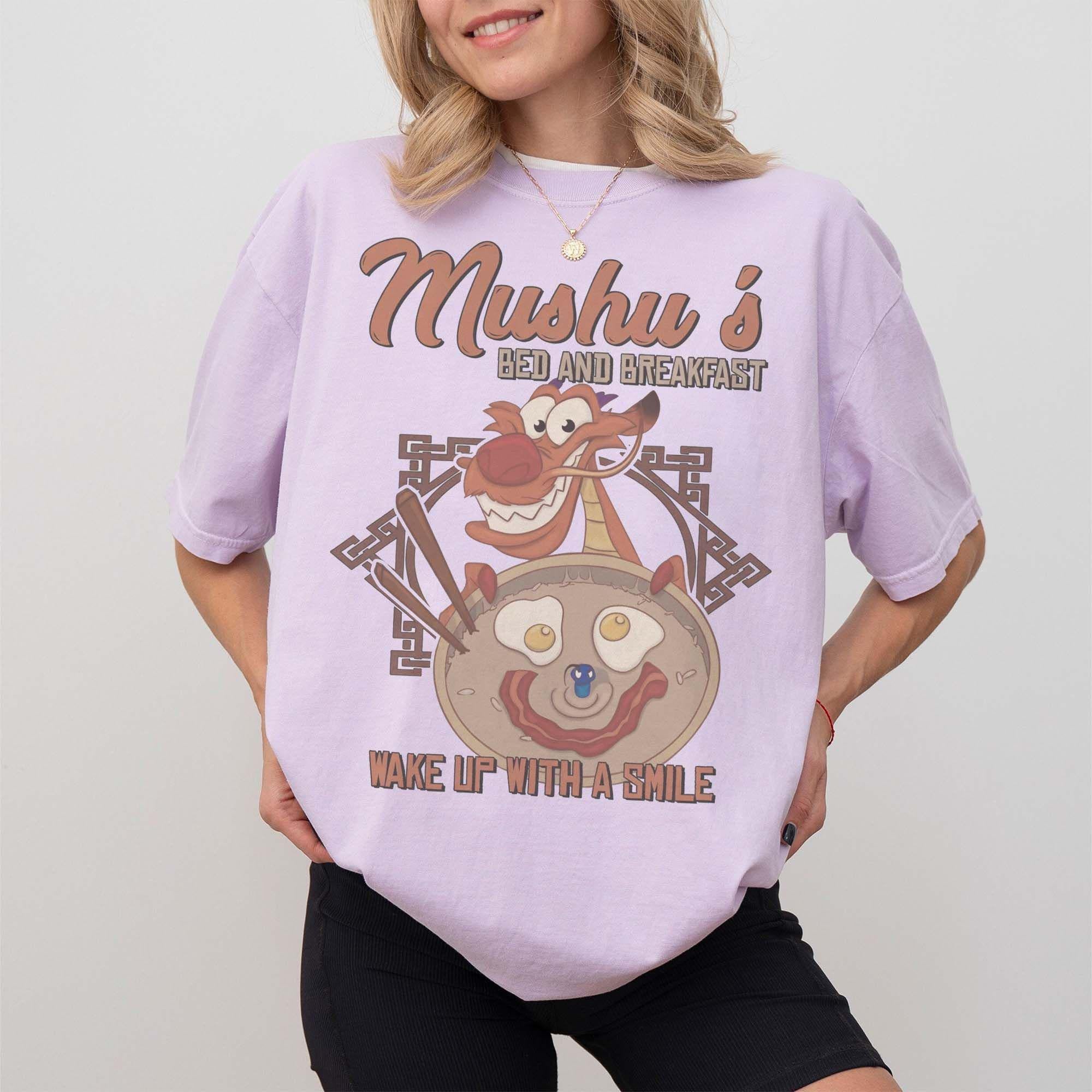 Vintage Disney Mulan Dragon Comfort Colors Shirt, Mushu Dragon Dishonor On Your Cow T-shirt, Birthday Gift Shirt, Disneyland Family Trip Tee