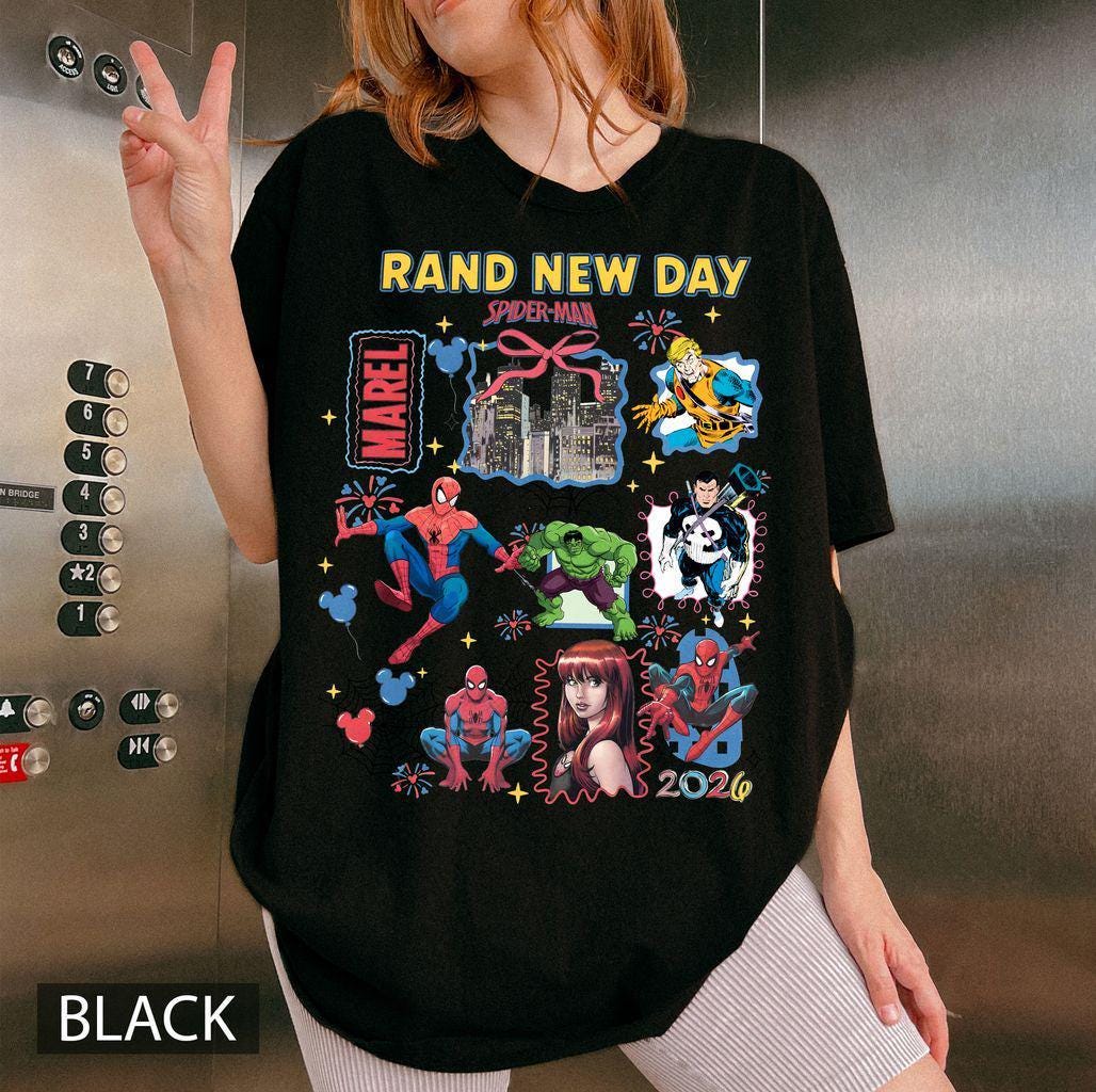 Vintage Spider-Man Brand New Day Comfort Colors Shirt, Marvel Spiderman T-shirt, Tom Holland Spidey Tee, MCU Peter Parker Tee, Brand New Day