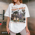 Retro Mickey Ghost Halloween Comfort Colors Shirt, Scariest Place on Earth Tee, Mickey Not So Scary Party, Disney World Family Matching Tee