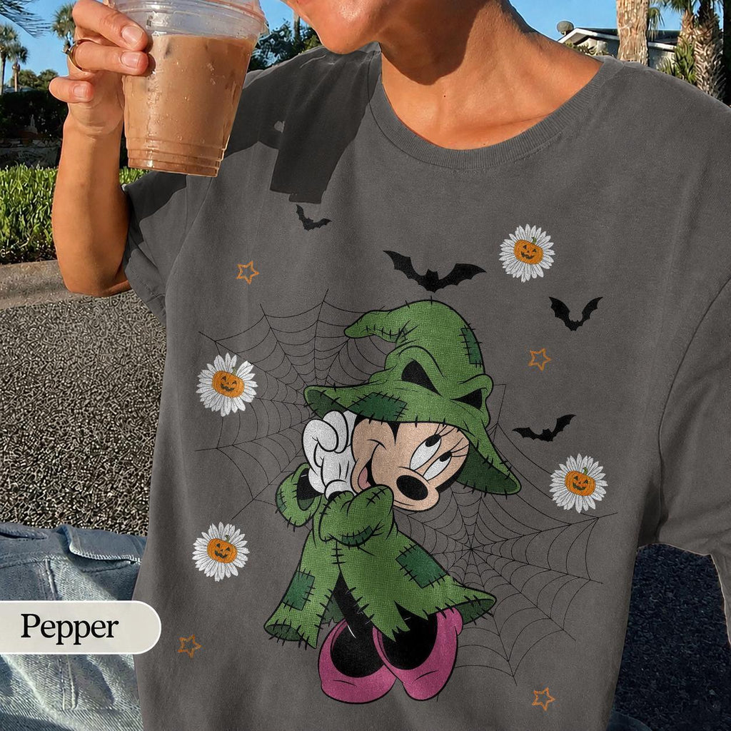 Retro Comfort Colors Mickey & Friends Costume Oogie Boogie Bash Tee, Mickey Minnie Donald Daisy Goofy Pluto Halloween Shirt, Family Trip Tee
